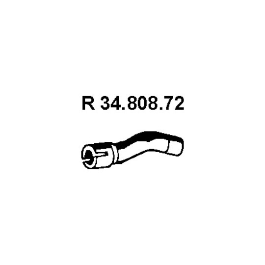 34.808.72 - Exhaust pipe 