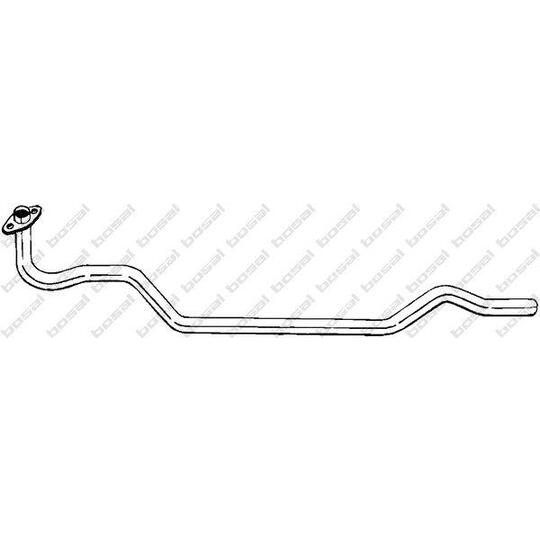 884-013 - Exhaust pipe 