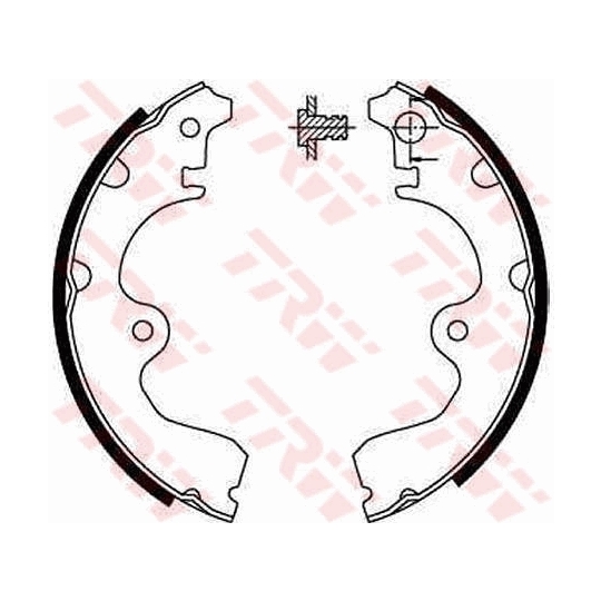 GS8554 - Brake Shoe Set 