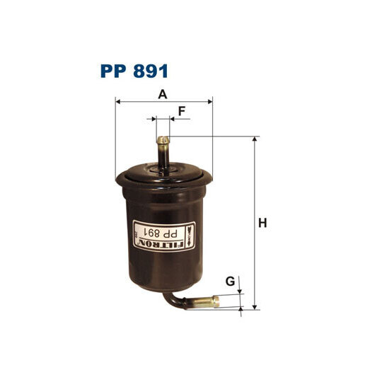 PP 891 - Fuel filter 