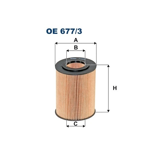 OE 677/3 - Oil filter 