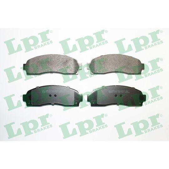 05P1542 - Brake Pad Set, disc brake 