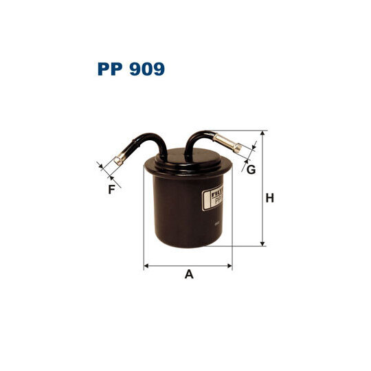 PP 909 - Bränslefilter 