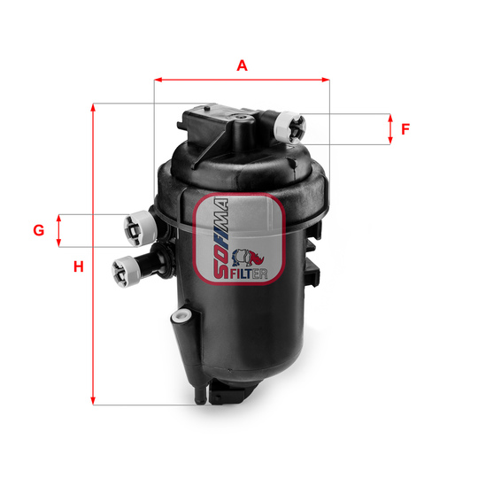 S 5084 GC - Fuel filter 