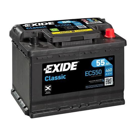 EC550 - Batteri 