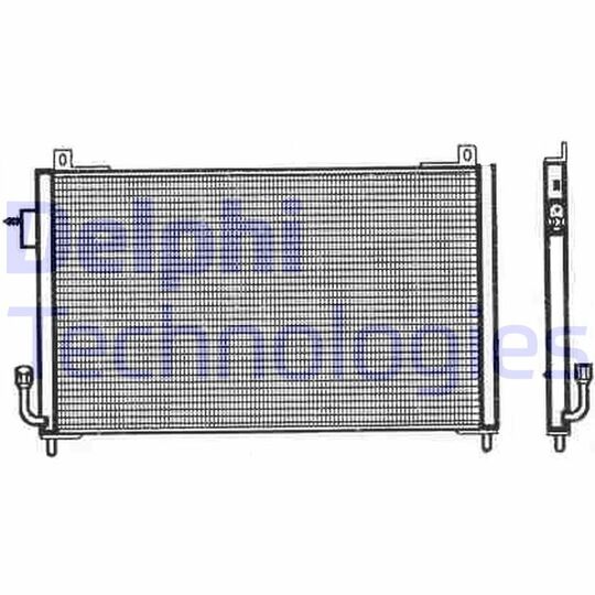 TSP0225357 - Condenser, air conditioning 