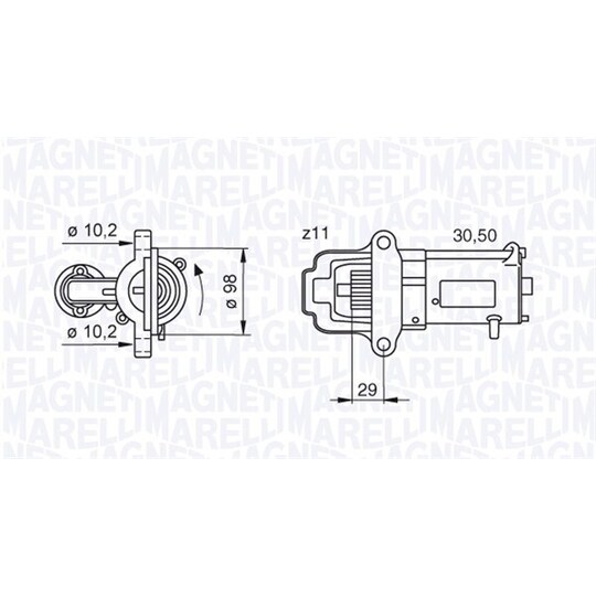 063280027010 - Startmotor 