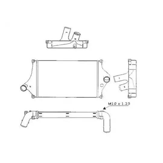 30774 - Intercooler, charger 