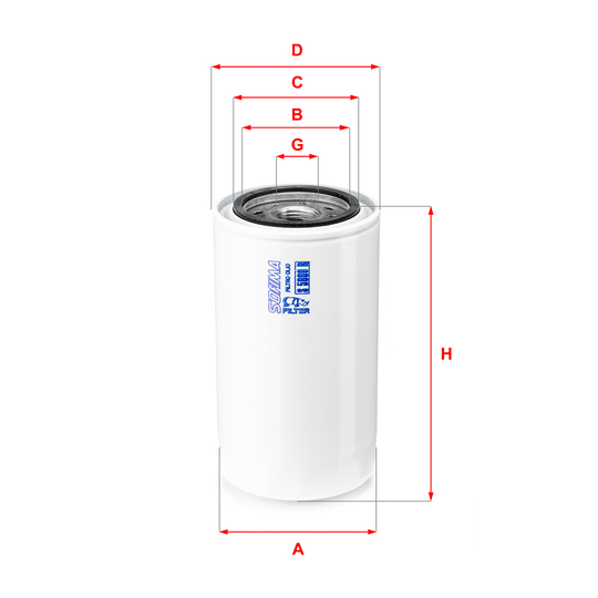 S 5800 R - Oil filter 