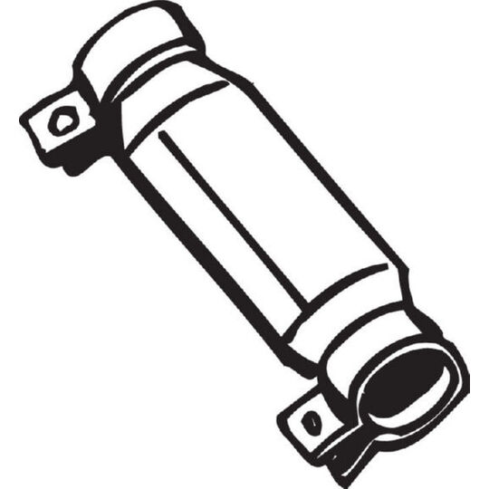 265-205 - Pipe Connector, exhaust system 