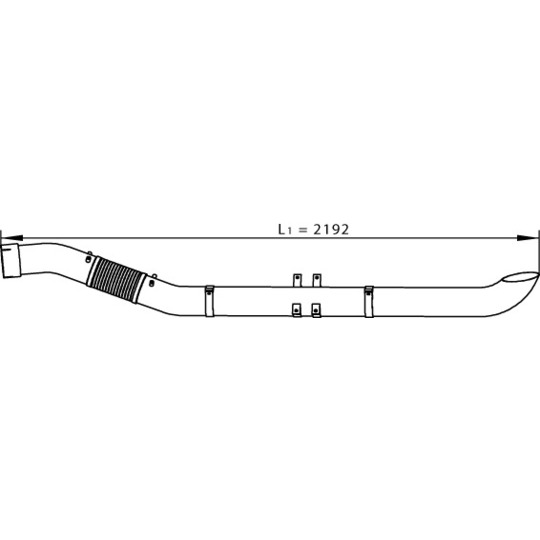 54656 - Exhaust pipe 