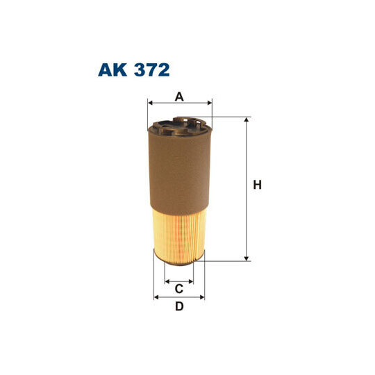 AK 372 - Air filter 