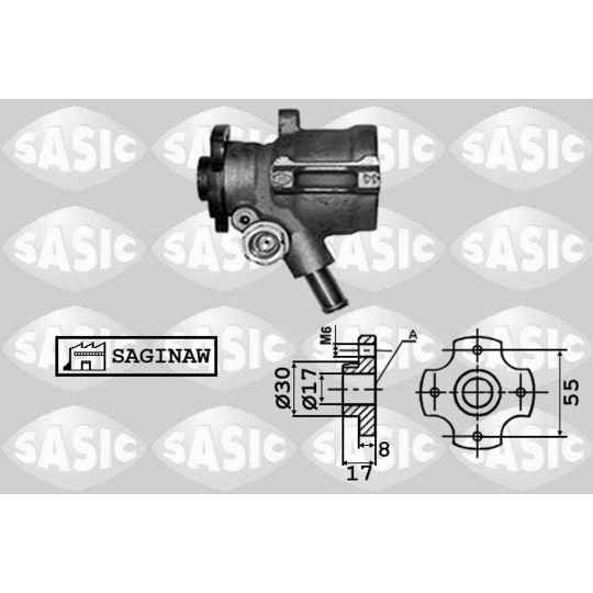 7070032 - Hydraulic Pump, steering system 