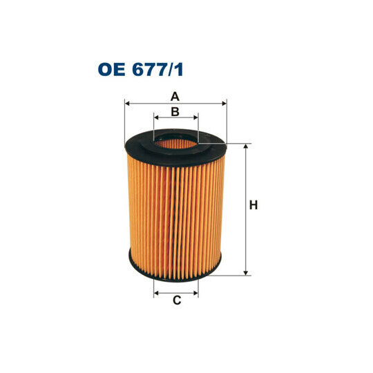 OE 677/1 - Oil filter 