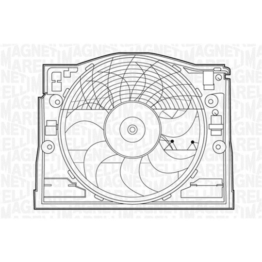 069422273010 - Fan, radiator 
