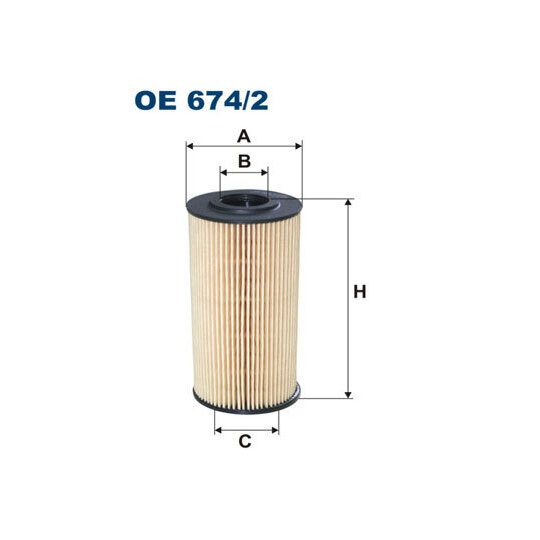 OE 674/2 - Oil filter 