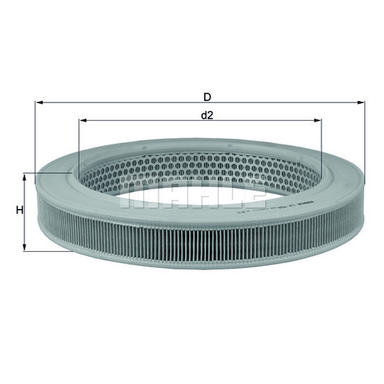 LX 754 - Air filter 