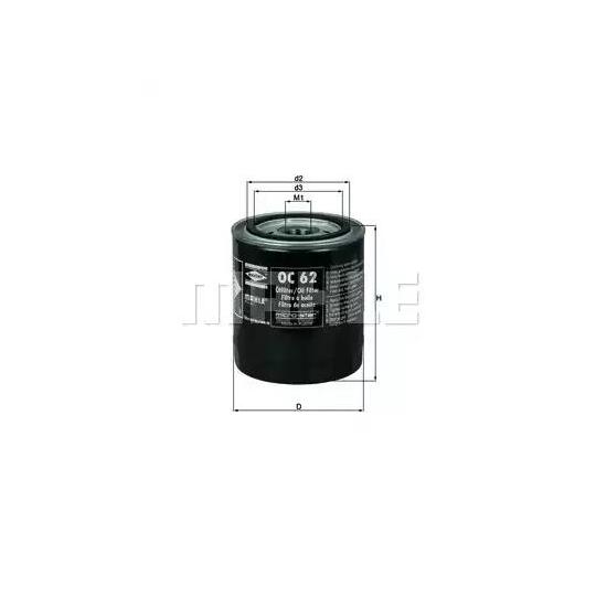 OC 62 - Oil filter 