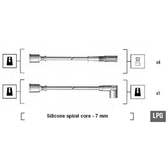 941105080635 - Ignition Cable Kit 