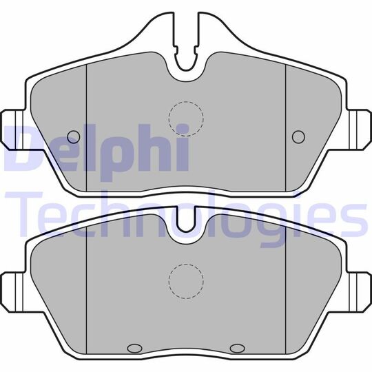 LP2186 - Brake Pad Set, disc brake 