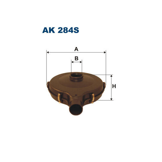 AK 284S - Air filter 