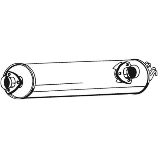 233-555 - Middle Silencer 