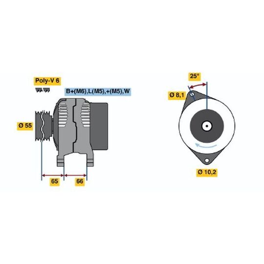 0 986 039 851 - Generator 