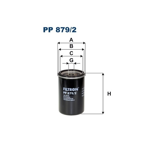 PP 879/2 - Fuel filter 