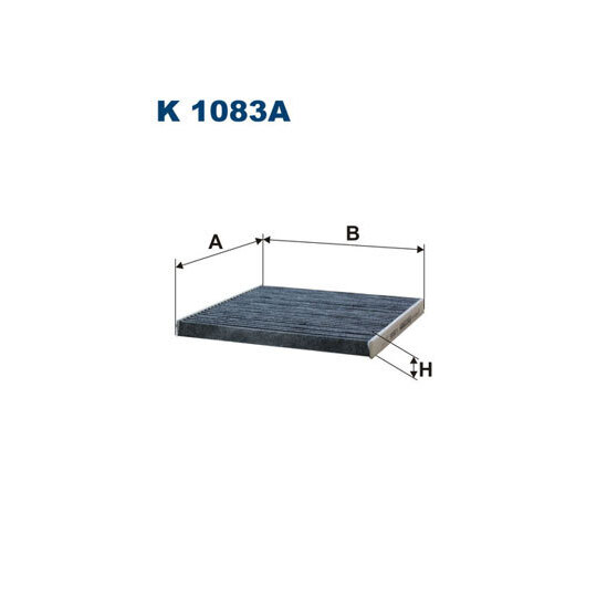 K 1083A - Filter, interior air 