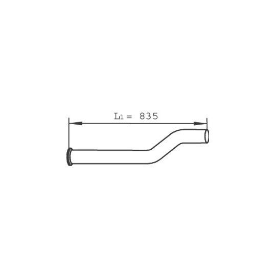 22245 - Exhaust pipe 