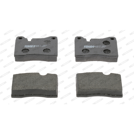 FDB163 - Brake Pad Set, disc brake 