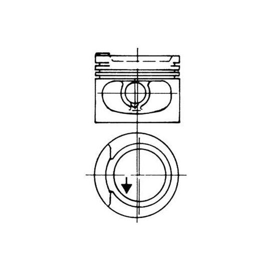 93928600 - Piston 