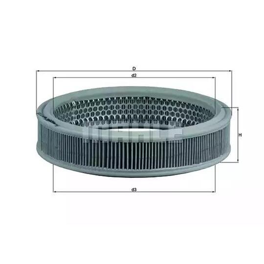 LX 215 - Air filter 