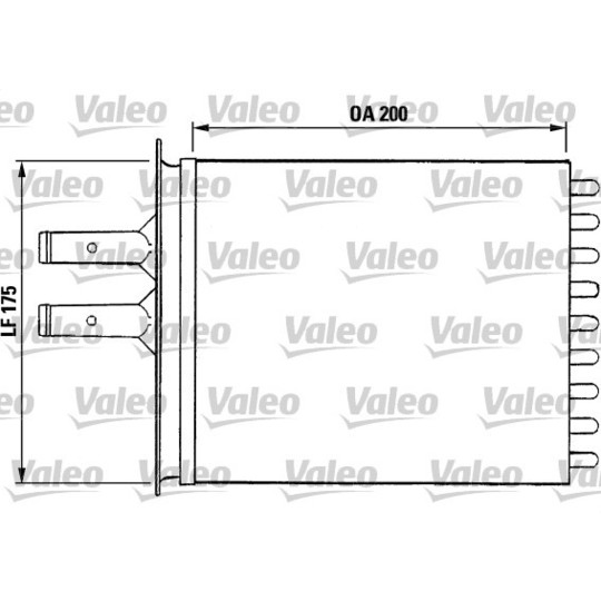 812081 - Heat Exchanger, interior heating 