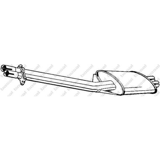 275-978 - Middle Silencer 