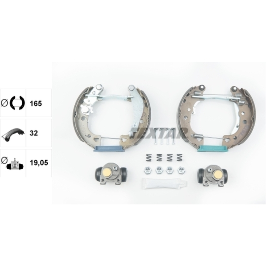 84038000 - Brake Shoe Set 