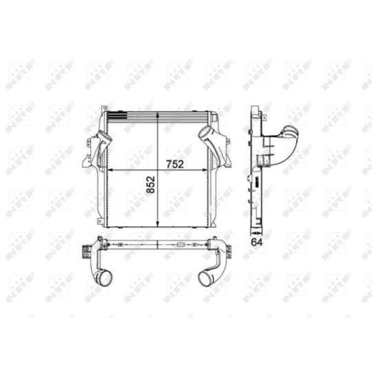 30905 - Intercooler, charger 