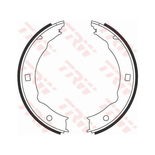 GS8683 - Brake Shoe Set, parking brake 