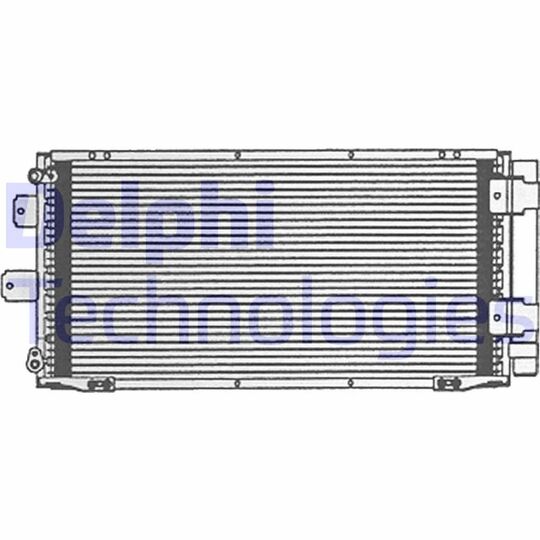 TSP0225480 - Condenser, air conditioning 