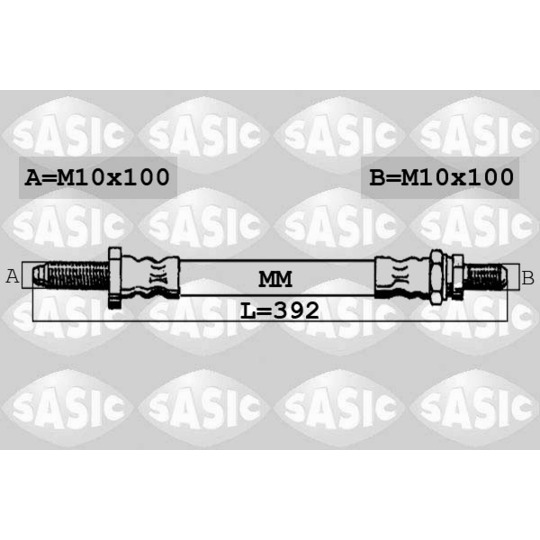 6606001 - Bromsslang 