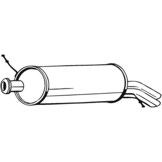 135-547 - End Silencer 