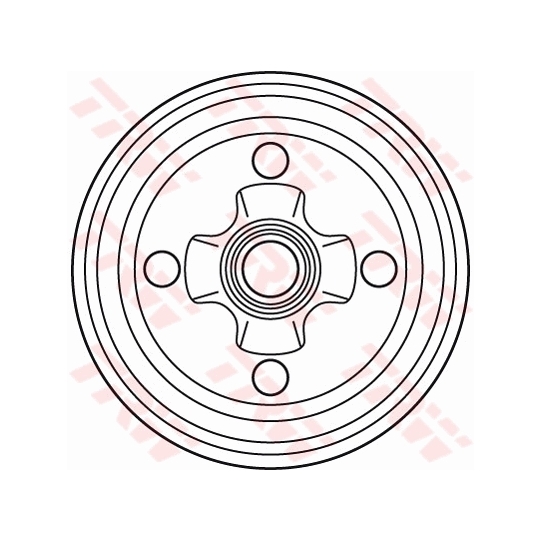 DB4195B - Brake Drum 