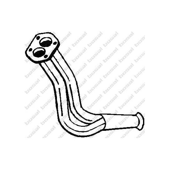 736-991 - Exhaust pipe 