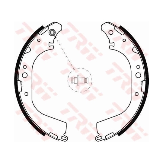 GS8592 - Brake Shoe Set 