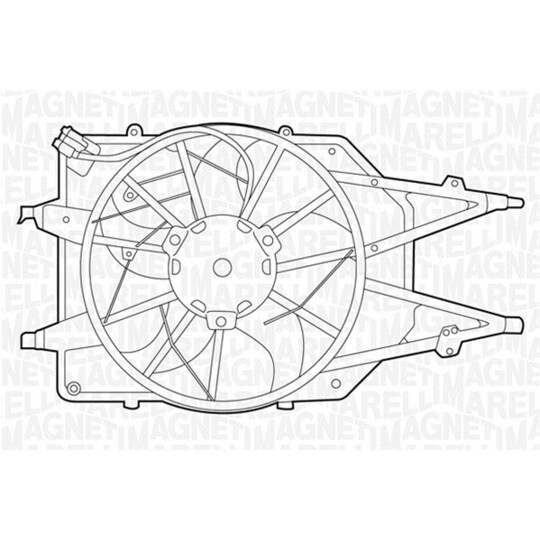 069422311010 - Ventilaator, mootorijahutus 