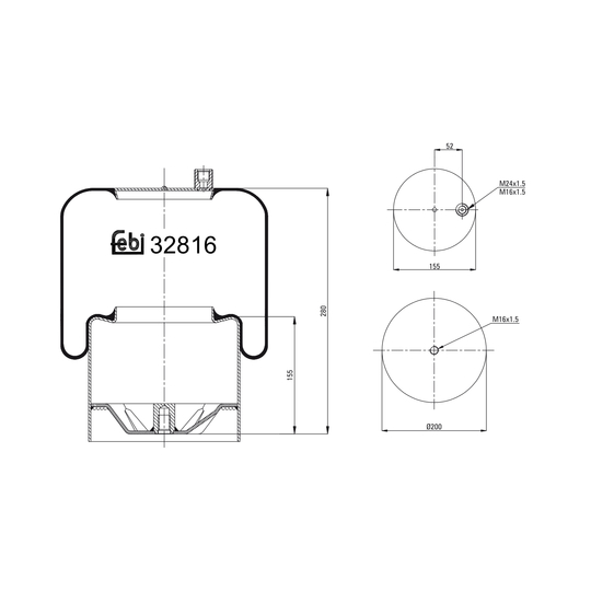 32816 - Metallipalje, ilmajousitus 