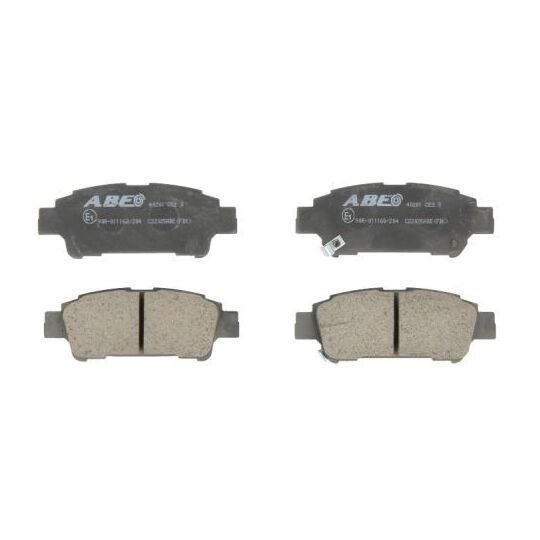 C22025ABE - Brake Pad Set, disc brake 