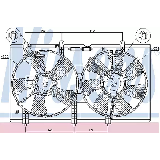 85636 - Fan, radiator 