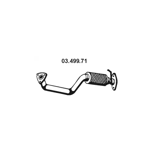 03.499.71 - Exhaust pipe 