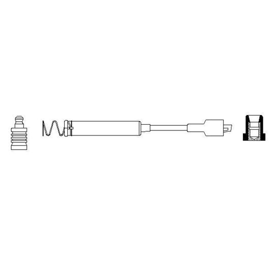 0 986 356 160 - Ignition Cable 